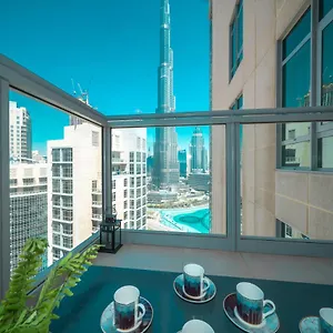 Durrani Homes - Residences Lux Two Bedroom With Burj Khalifa Fountain View , دبي الإمارات العربية المتحدة